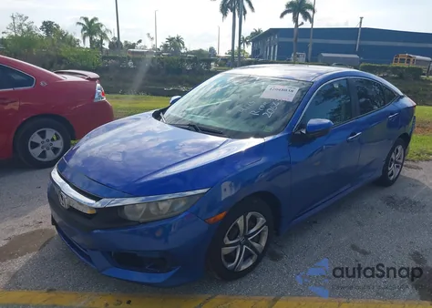 2016 Honda Civic Lx from USA, damaged, VIN 19XFC2F50GE206632